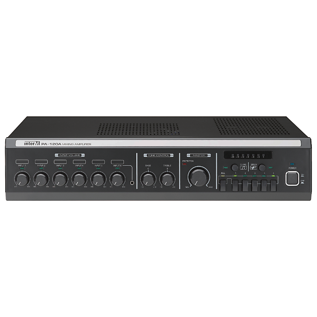 Inter-M PA-120A - COMMERCIAL MIXING AMPLIFIER