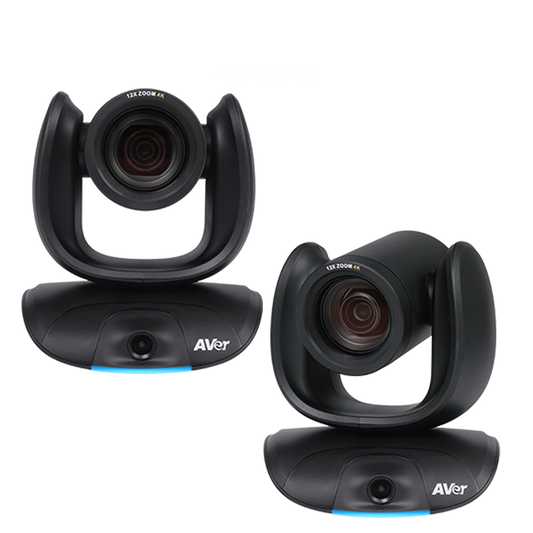 Aver VC550 4K Dual Lens PTZ Camera, CAM550, with USB/BT Speakerphone