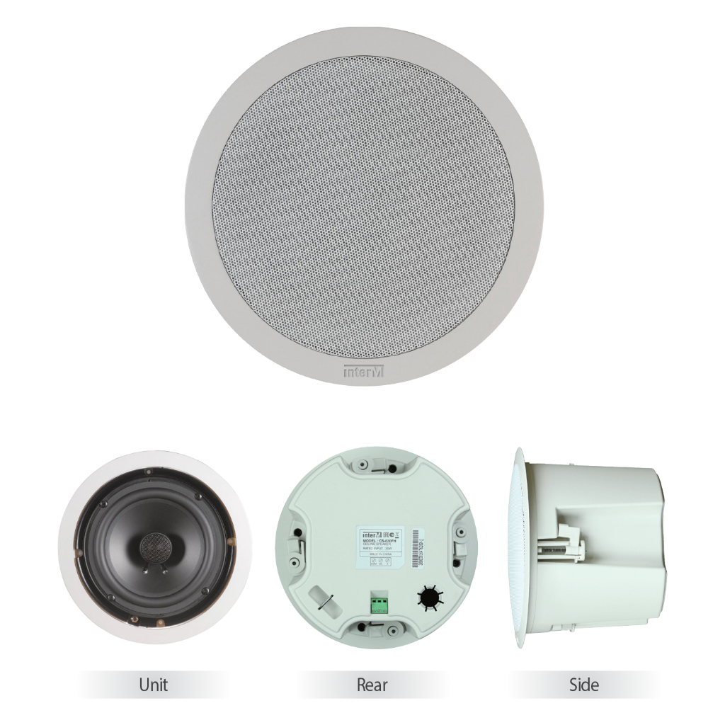 Inter-M CS-620FH-6.5" 2Way Coaxial Ceiling Speaker 20W